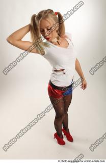 NIKOL STANDING POSE HAIRSTYLE